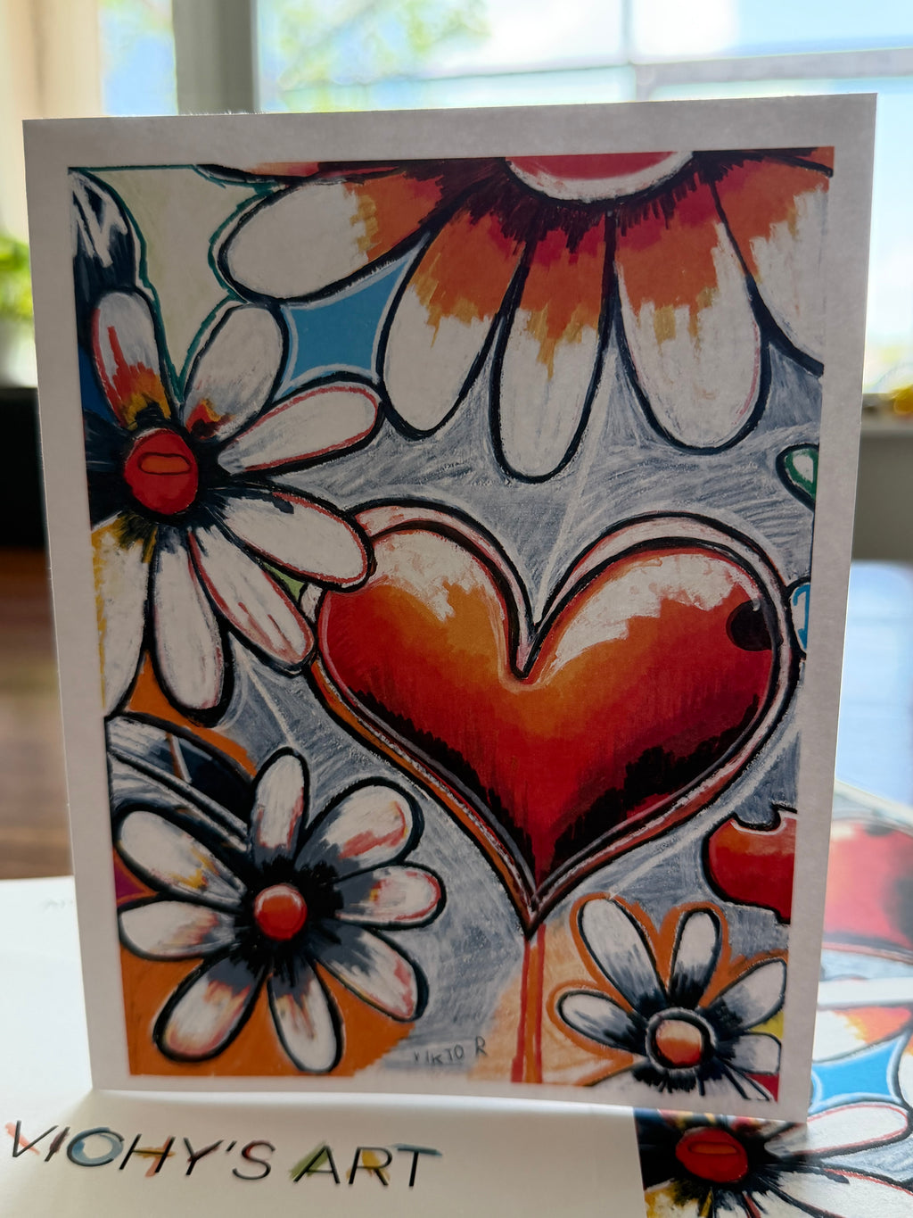 White Whispers of Love - Greeting cards