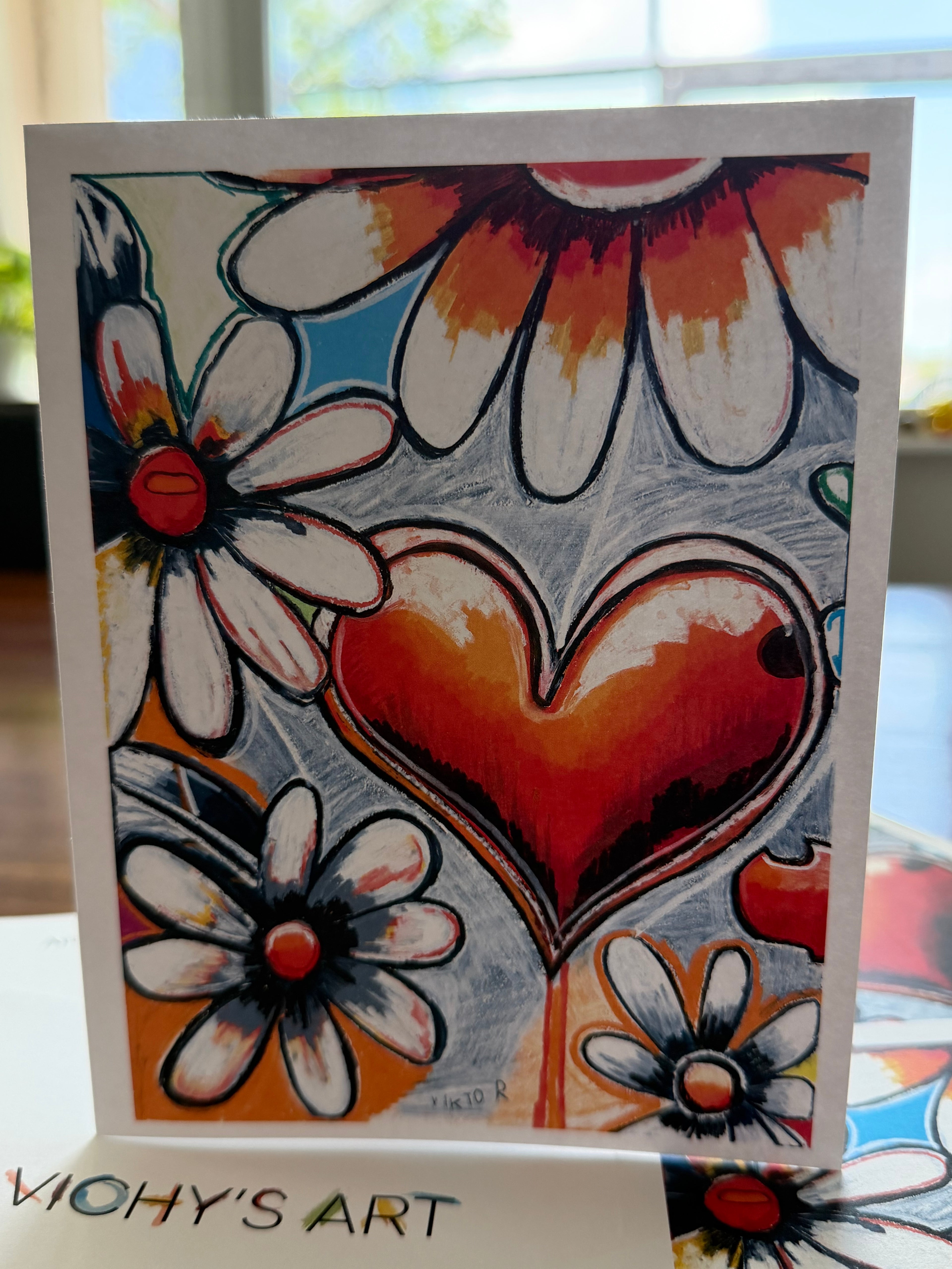 White Whispers of Love - Greeting cards