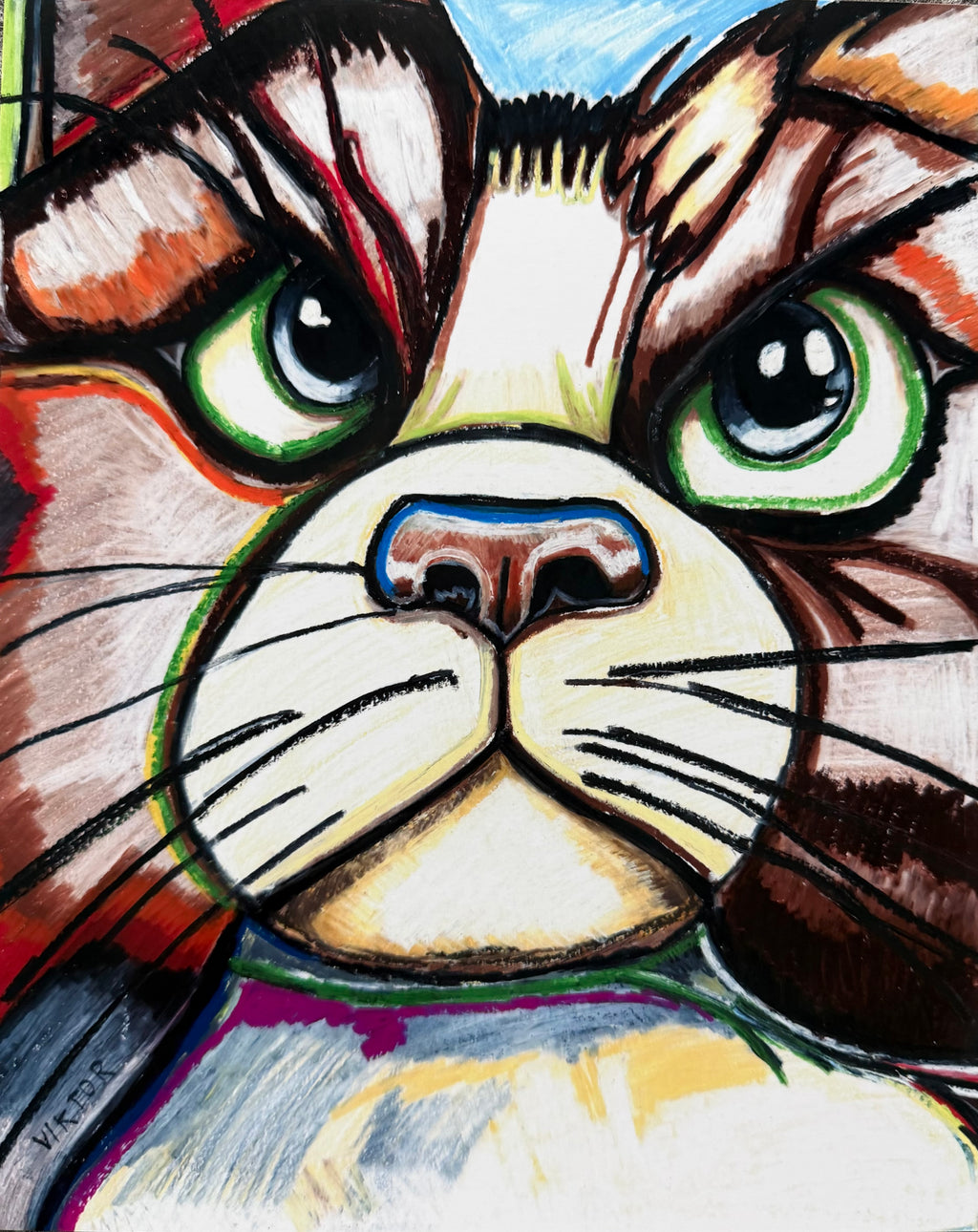 The Grumpy Cat - Art Prints