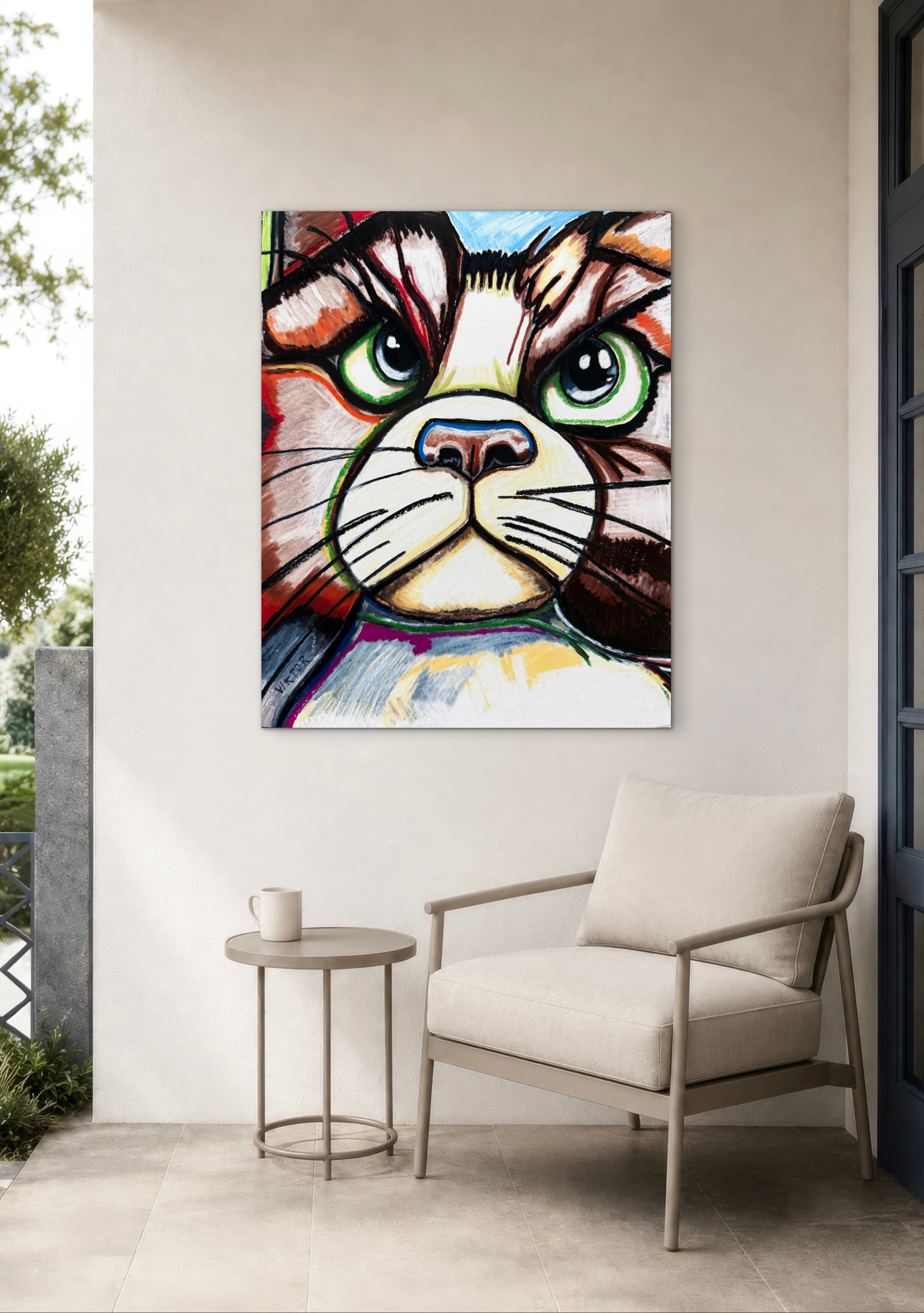 The Grumpy Cat - Art Prints