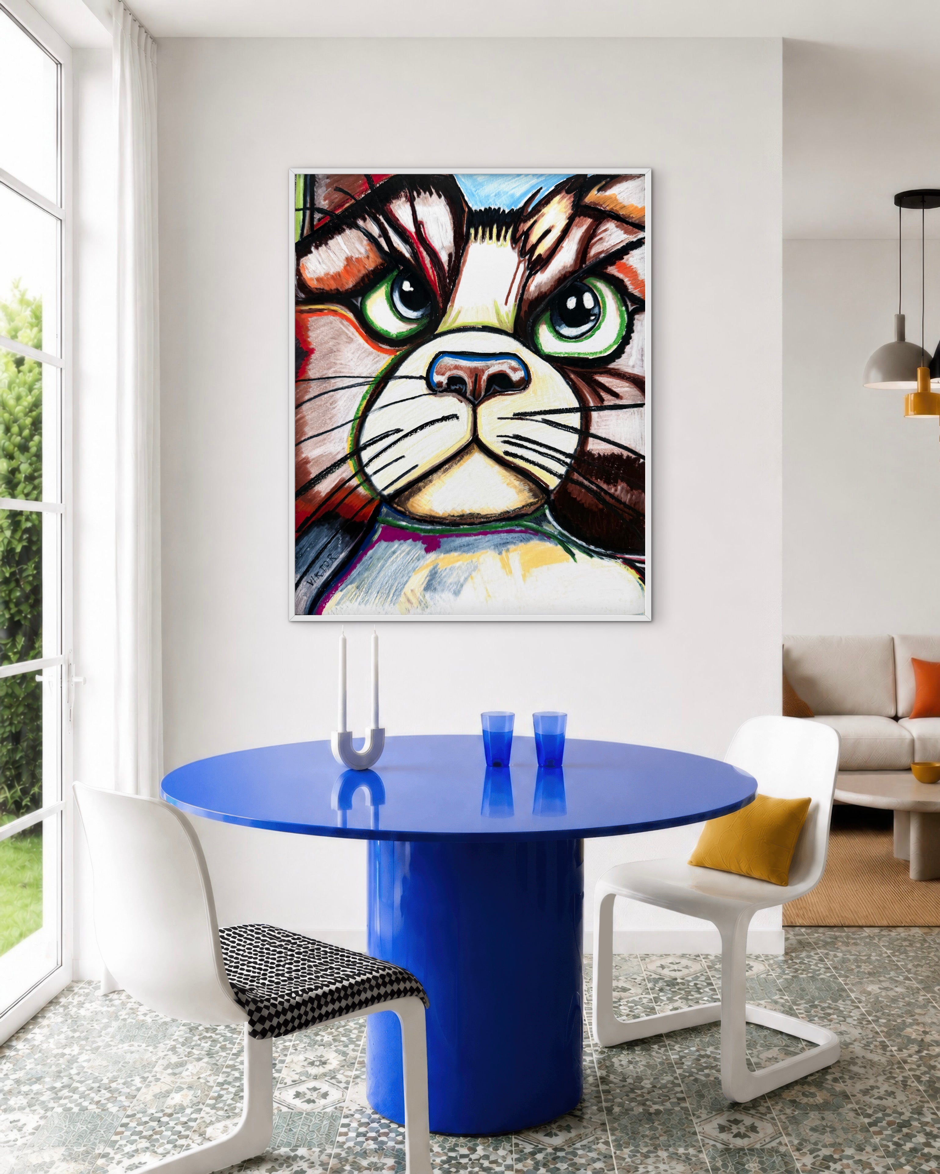 The Grumpy Cat - Art Prints