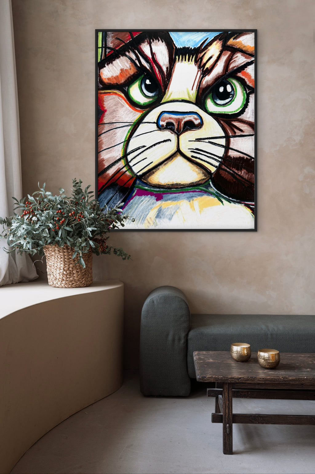 The Grumpy Cat - Art Prints