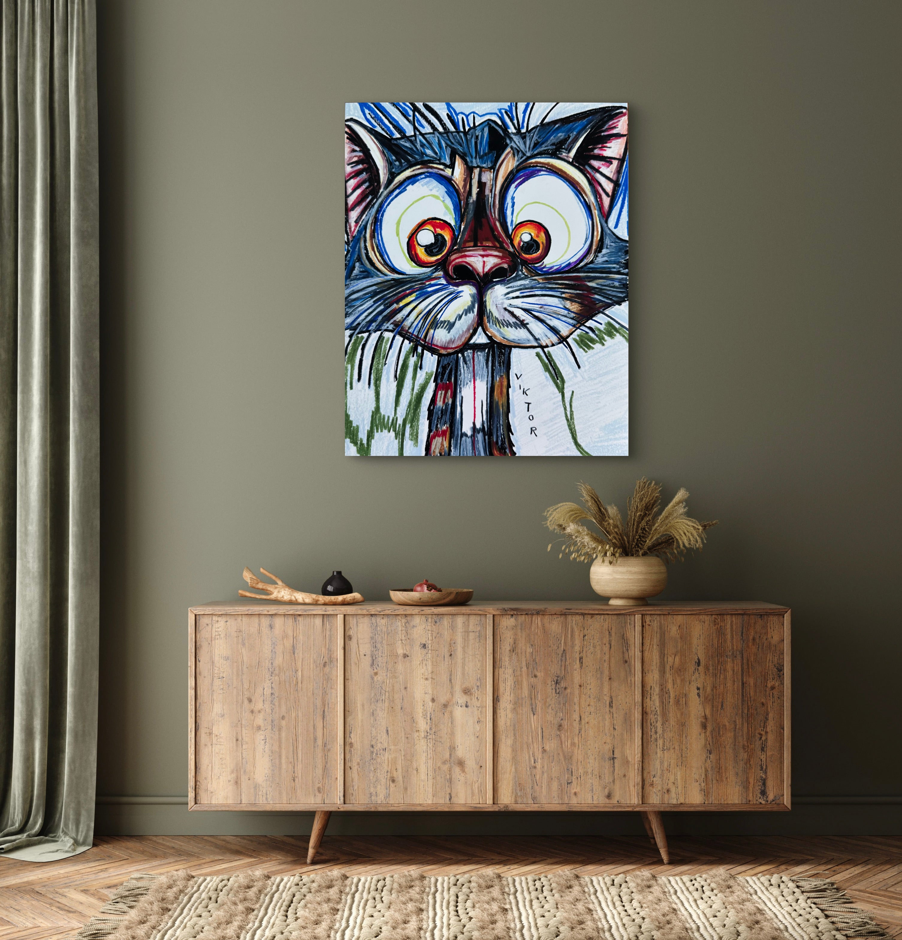 Smokey - Art Prints
