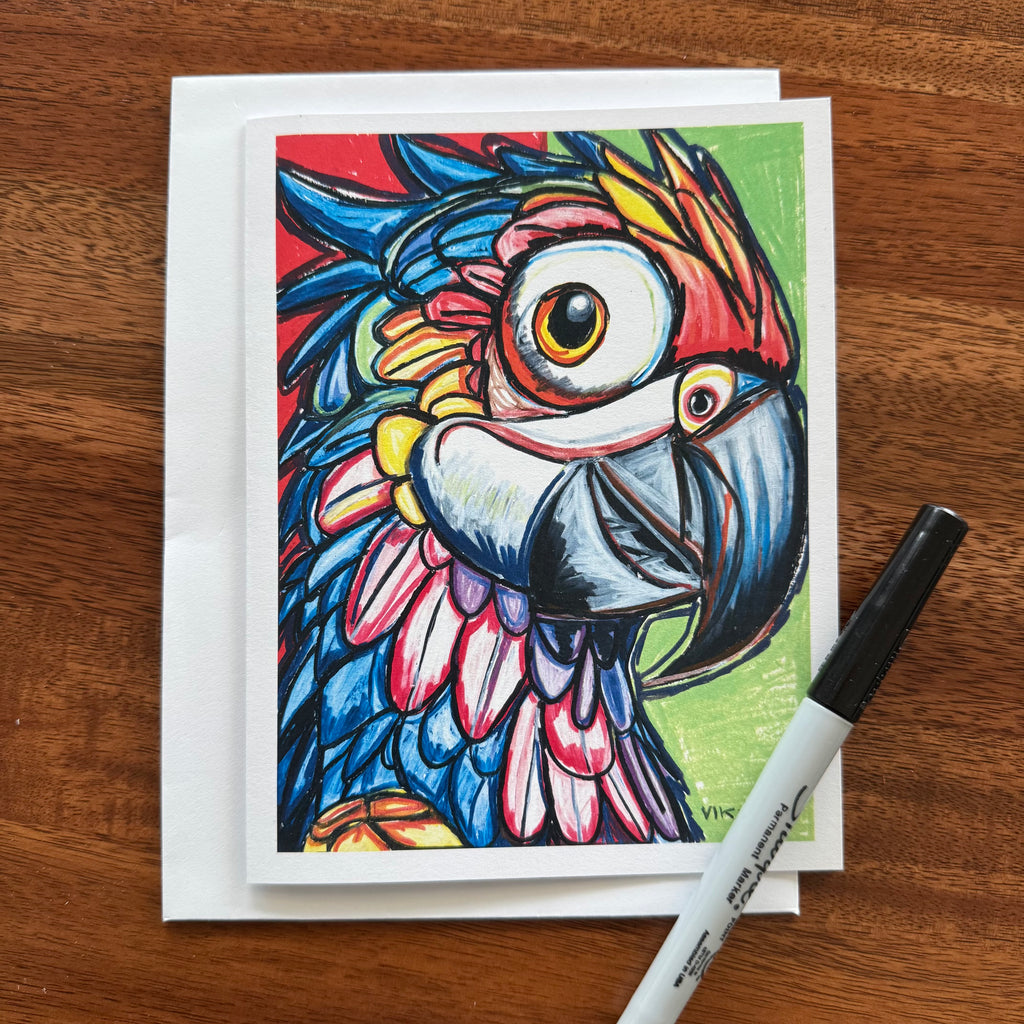 Feather Family - Greeting cards