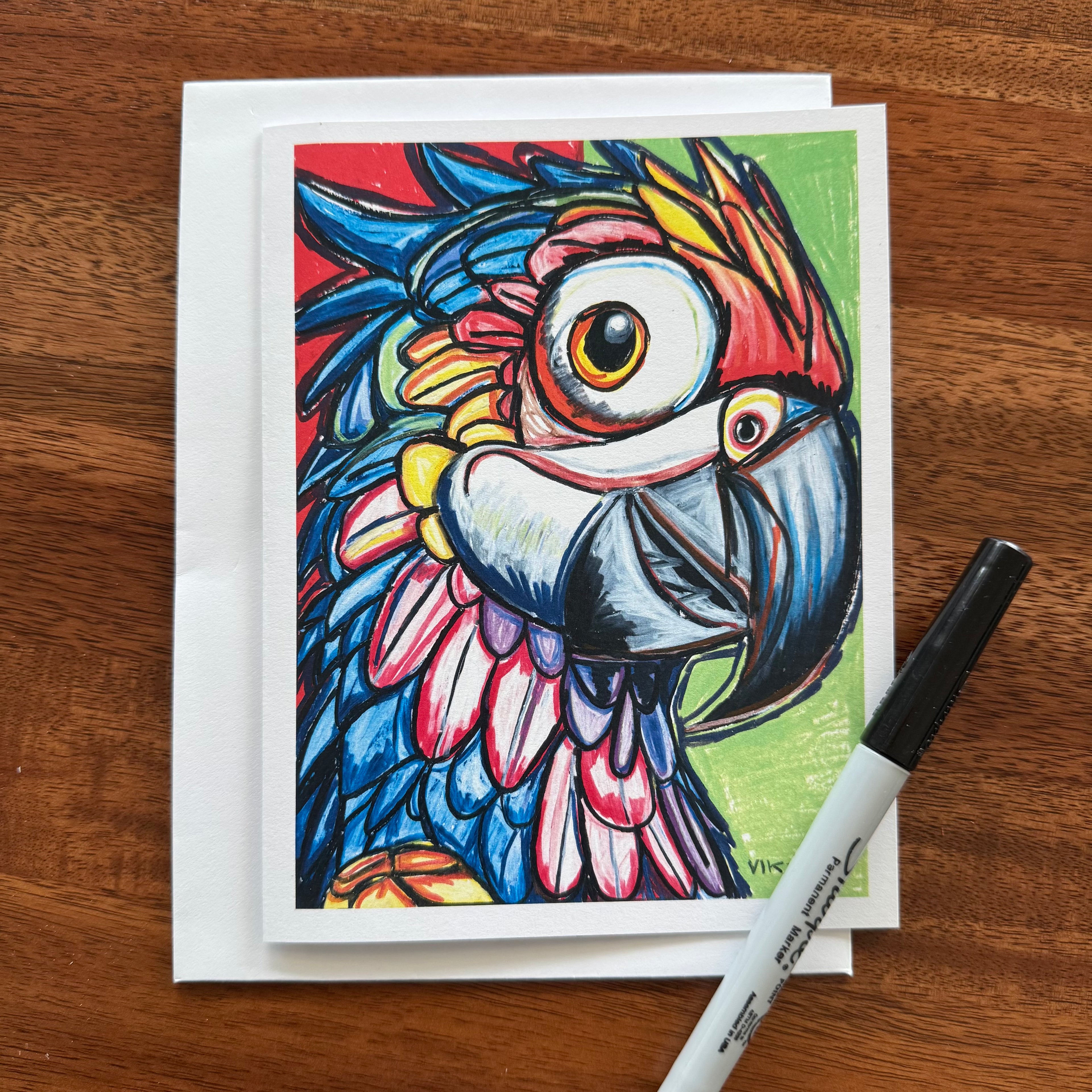 Feather Family - Greeting cards