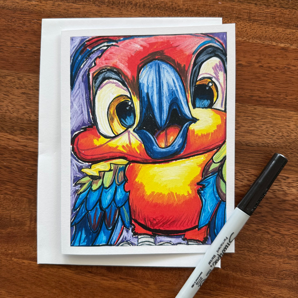 Feather Family - Greeting cards