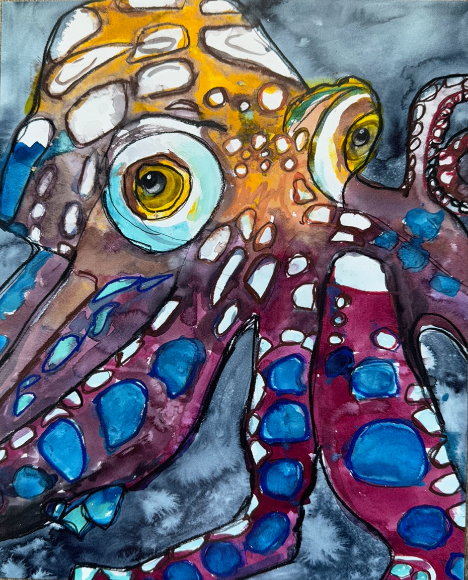 The Great Octopus - Art Prints
