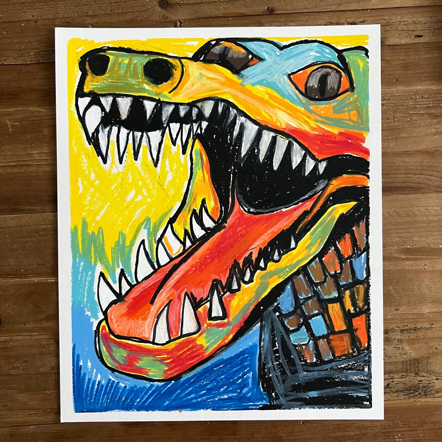 The Gator - ORIGINAL  14x17”