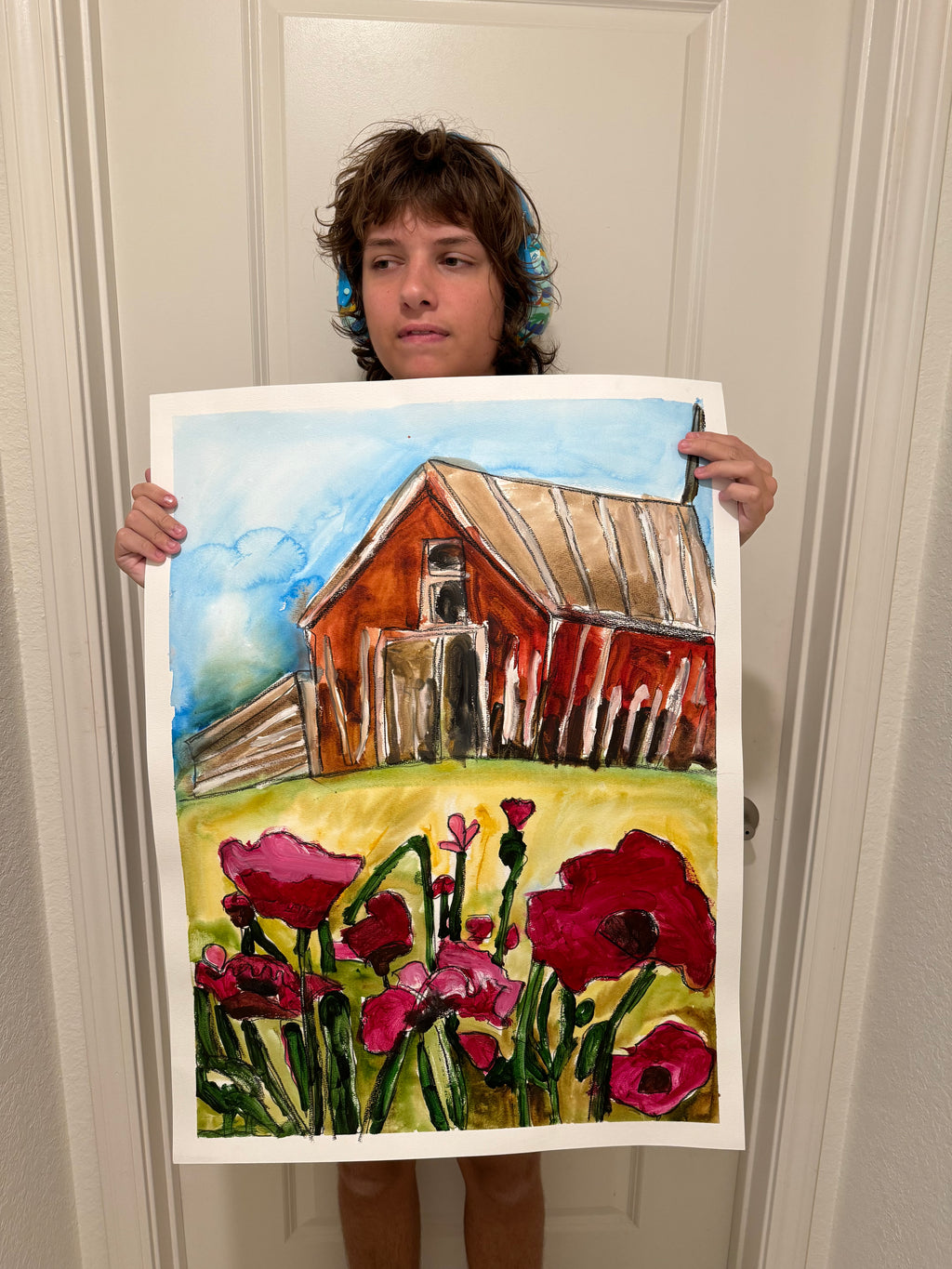 The Barn - ORIGINAL 22x30” (video attached)