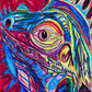 The Colorful Iguana - Art Prints