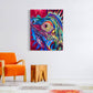 The Colorful Iguana - Art Prints