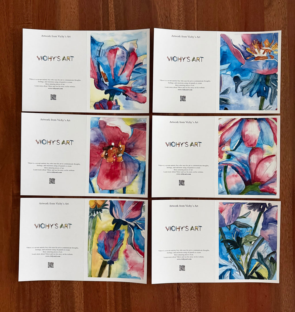 Blue Heaven Collection - Greeting cards (set of 6)