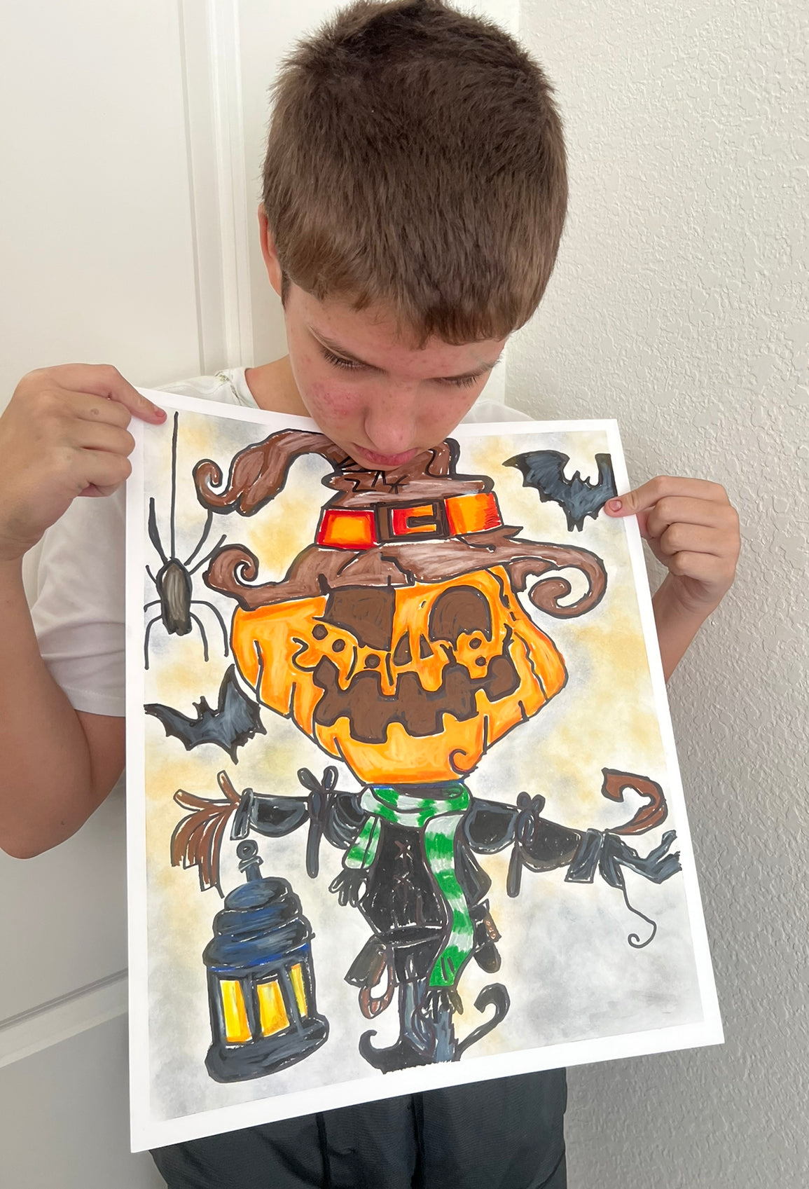 Halloween Jack O Lantern - fine prints and canvas prints in more size