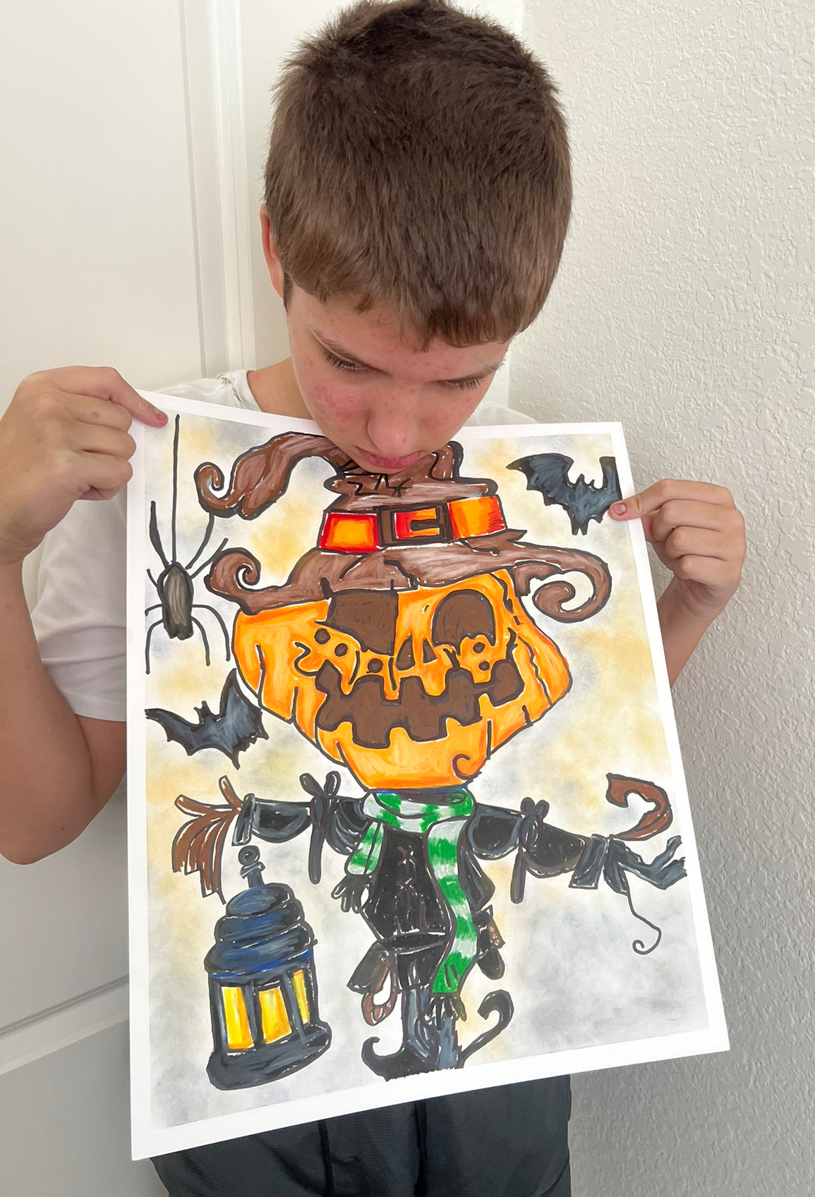 Halloween Jack O Lantern - Art Prints