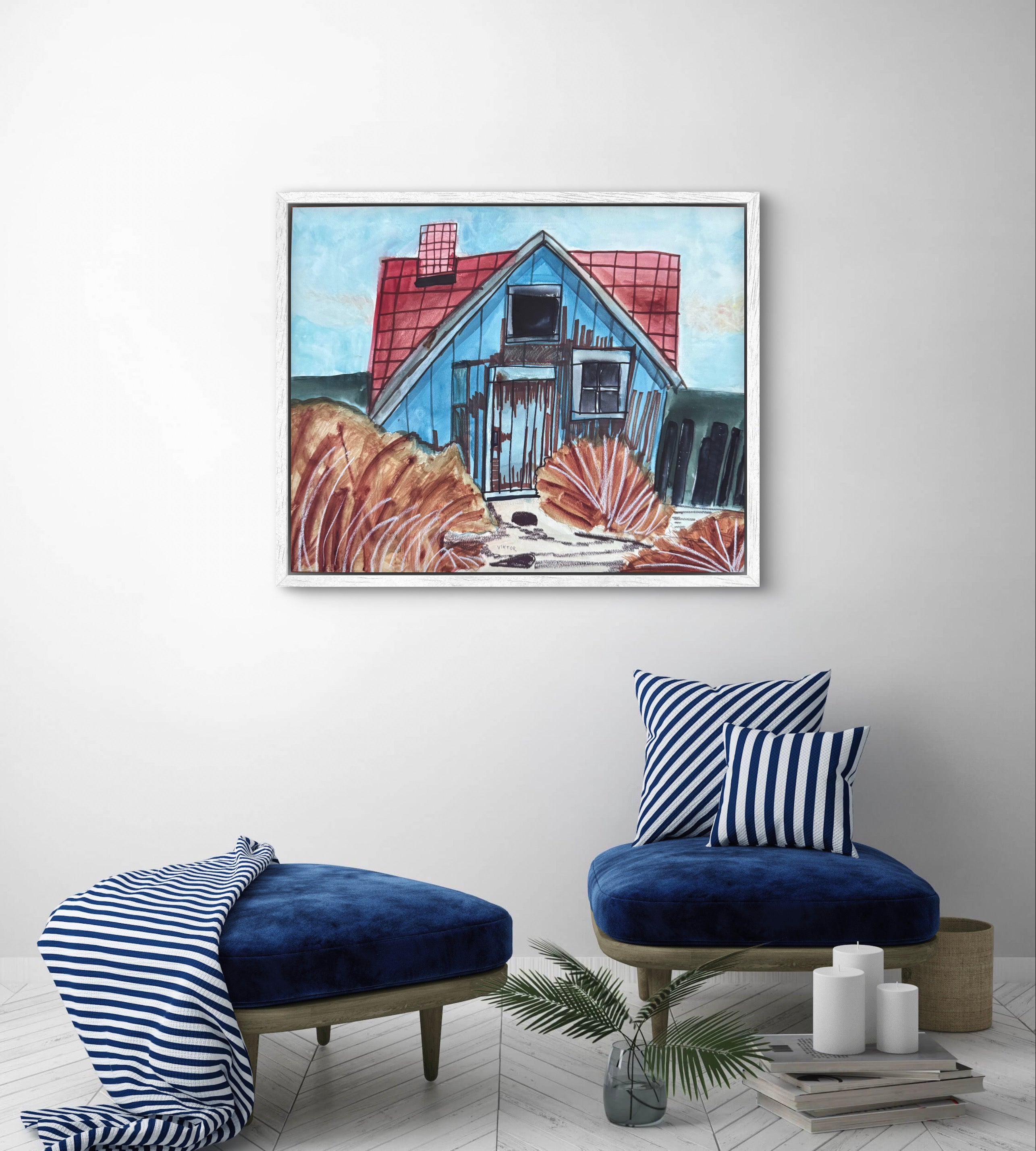 Beach House I - Art Prints