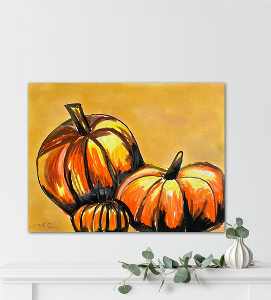 The Pumpkins - fine prints and canvas prints in more size