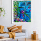 Floral Window - Art Prints