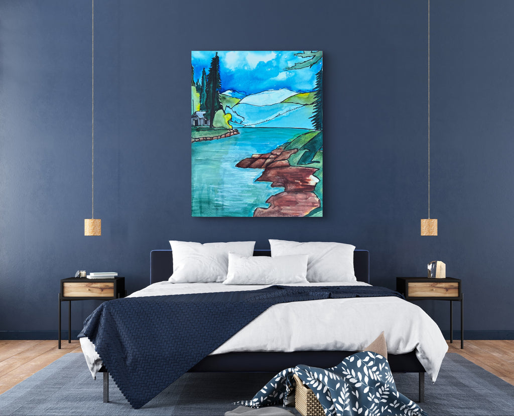 Mountain River - Art Prints