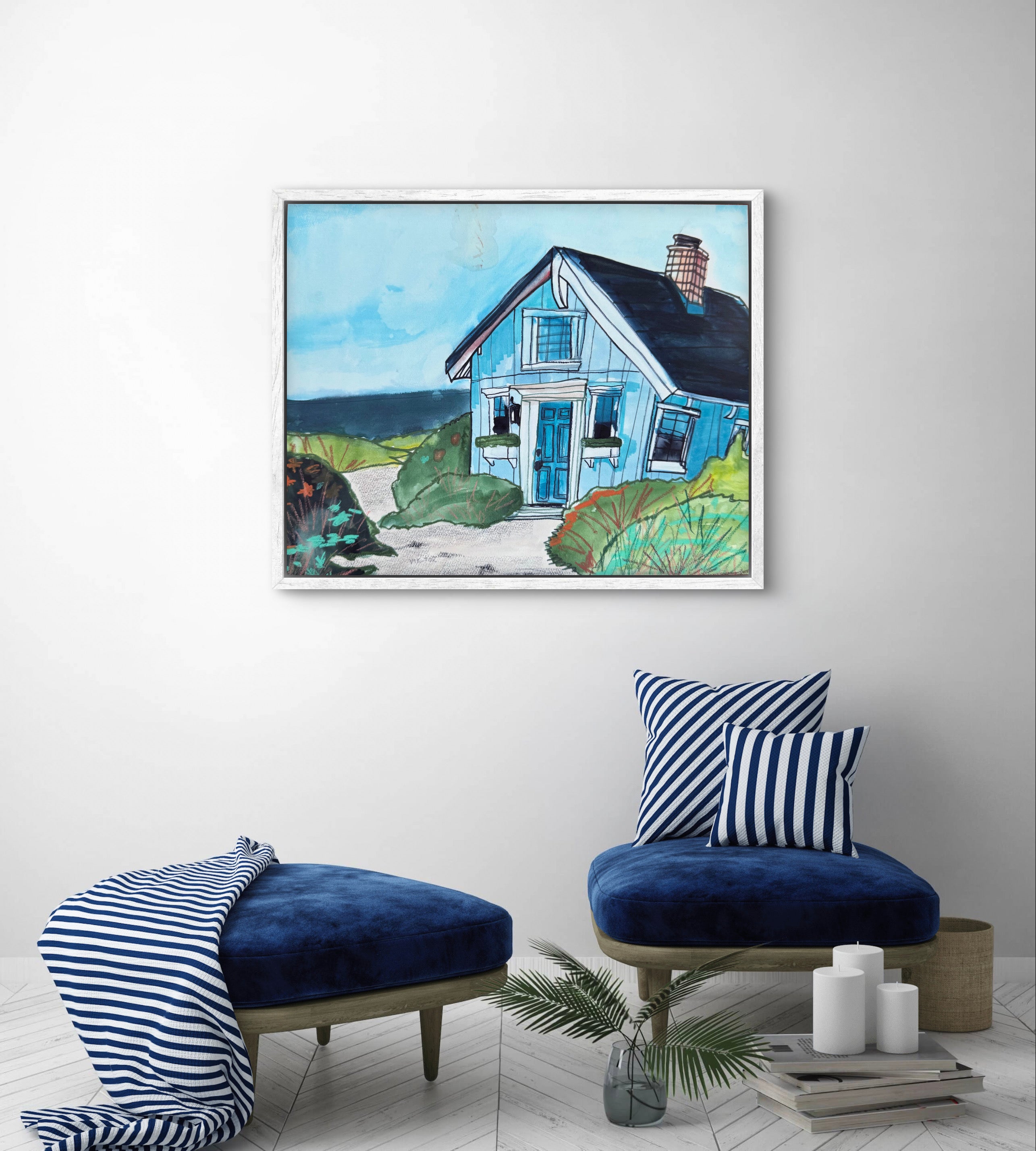 Beach House II - Art Prints