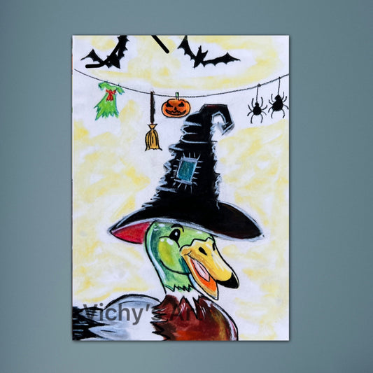 Halloween Duck - Art Prints