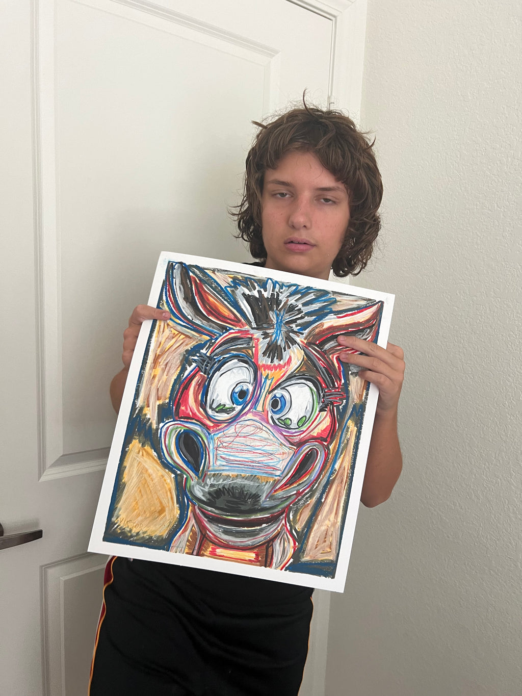 Mister Ed the Donkey - ORIGINAL  14x17”