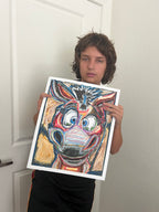 Mister Ed the Donkey - ORIGINAL  14x17”