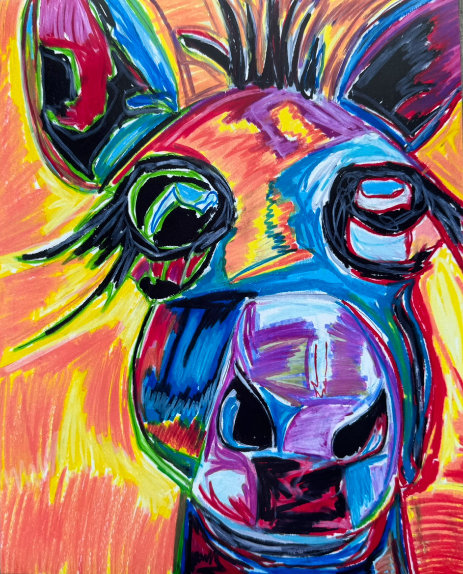 Dougie the Donkey - Art Prints