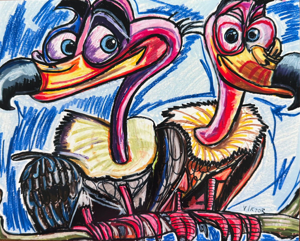 Frick and Frack - Art Prints