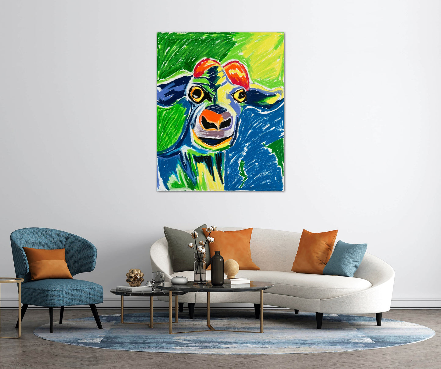 Silly Goat - fine prints and canvas prints in more size