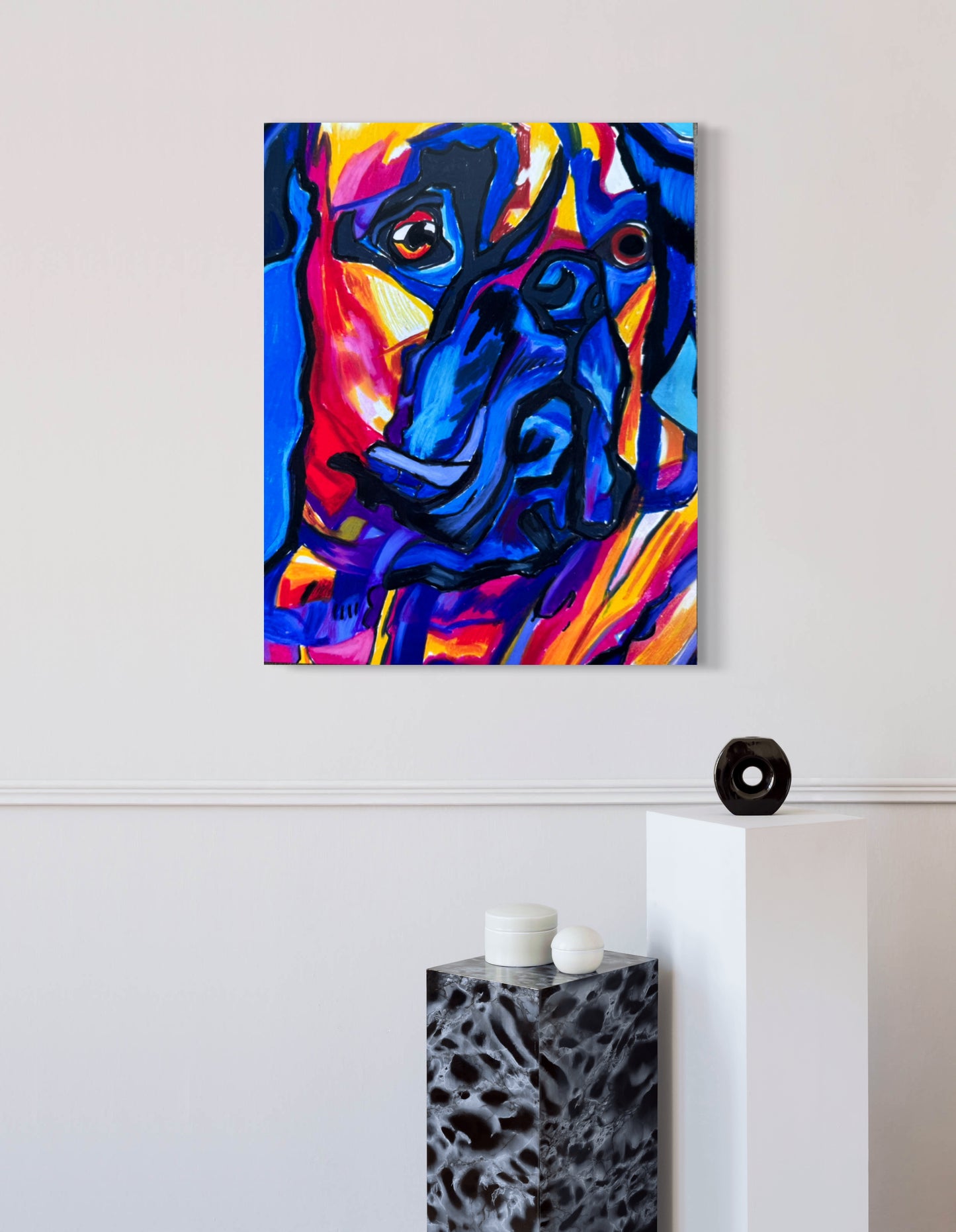 Blue Mastiff - Art Prints