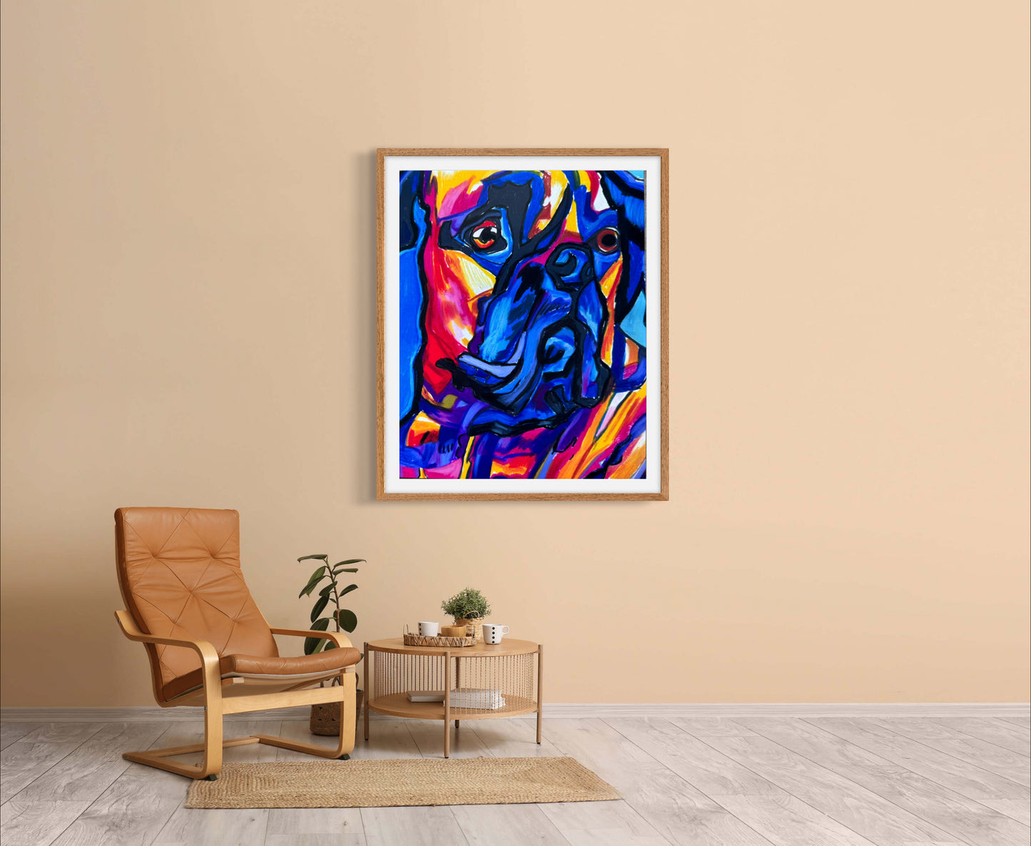 Blue Mastiff - Art Prints