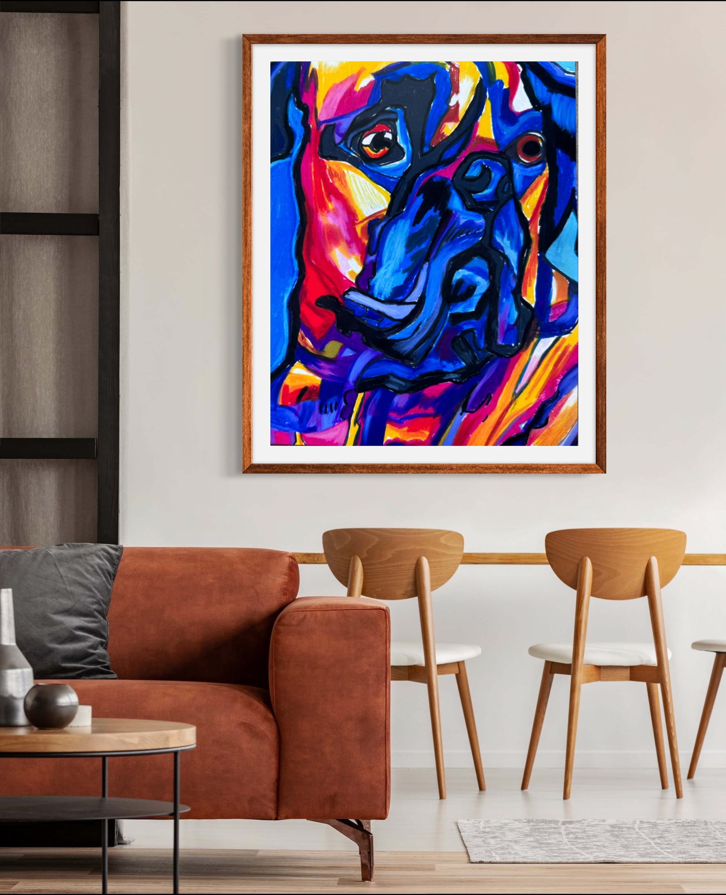 Blue Mastiff - Art Prints