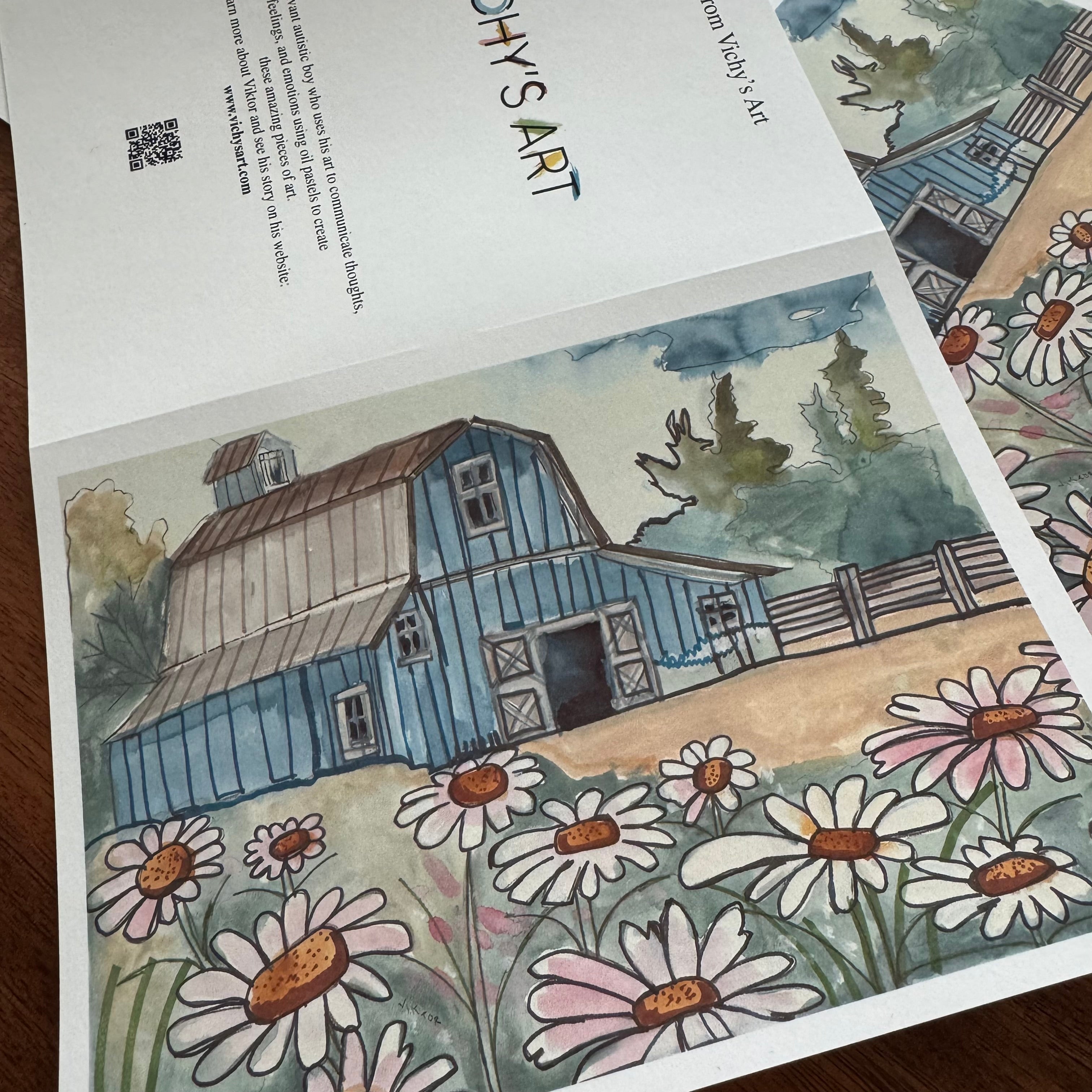 Daisy  - Greeting cards (set of 6)