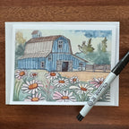 Daisy  - Greeting cards (set of 6)