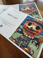 Scary Scarecrow  - Greeting cards (set of 6)