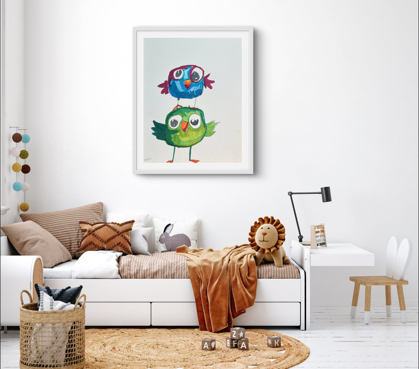 The Funny Bird II - Art Prints