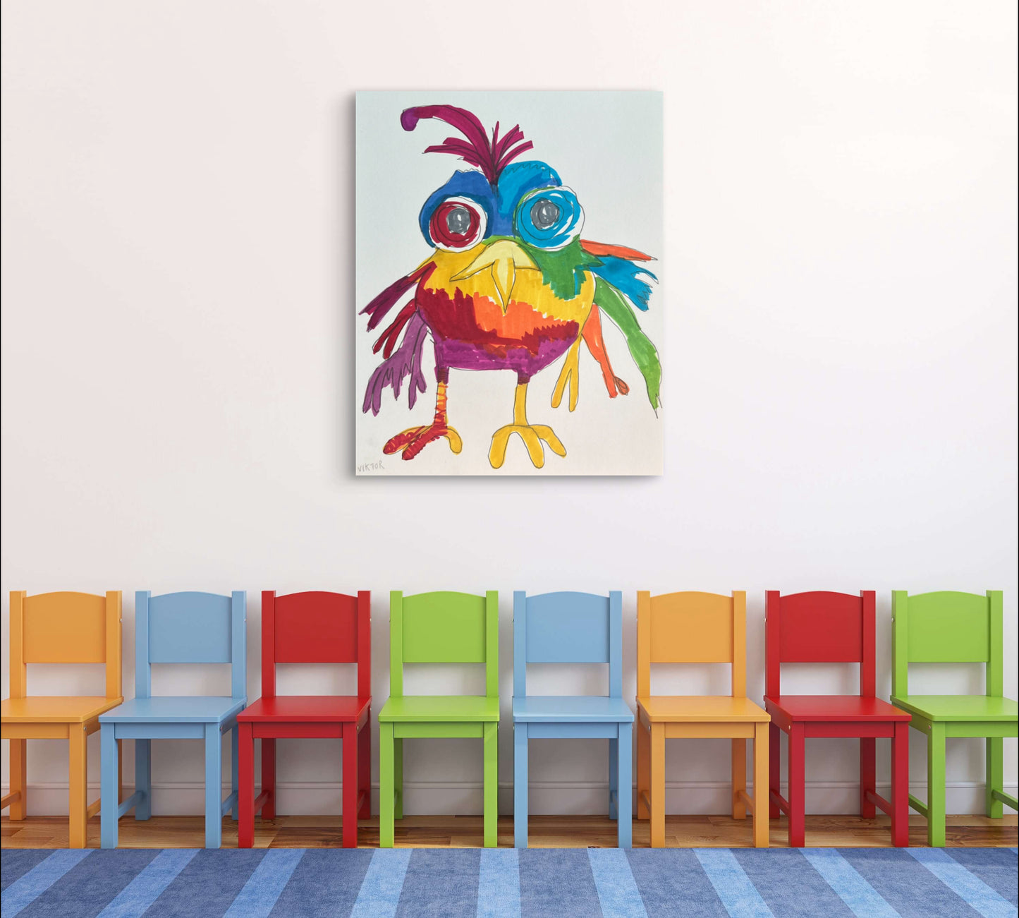 The Funny Bird I - Art Prints