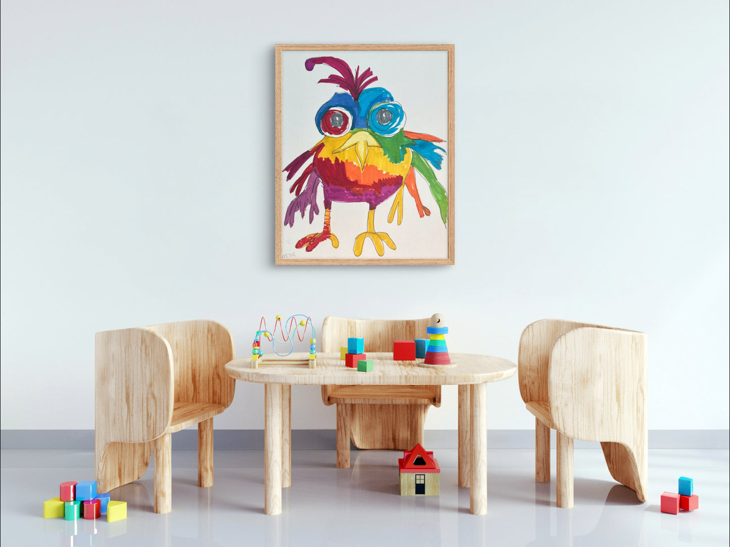 The Funny Bird I - Art Prints