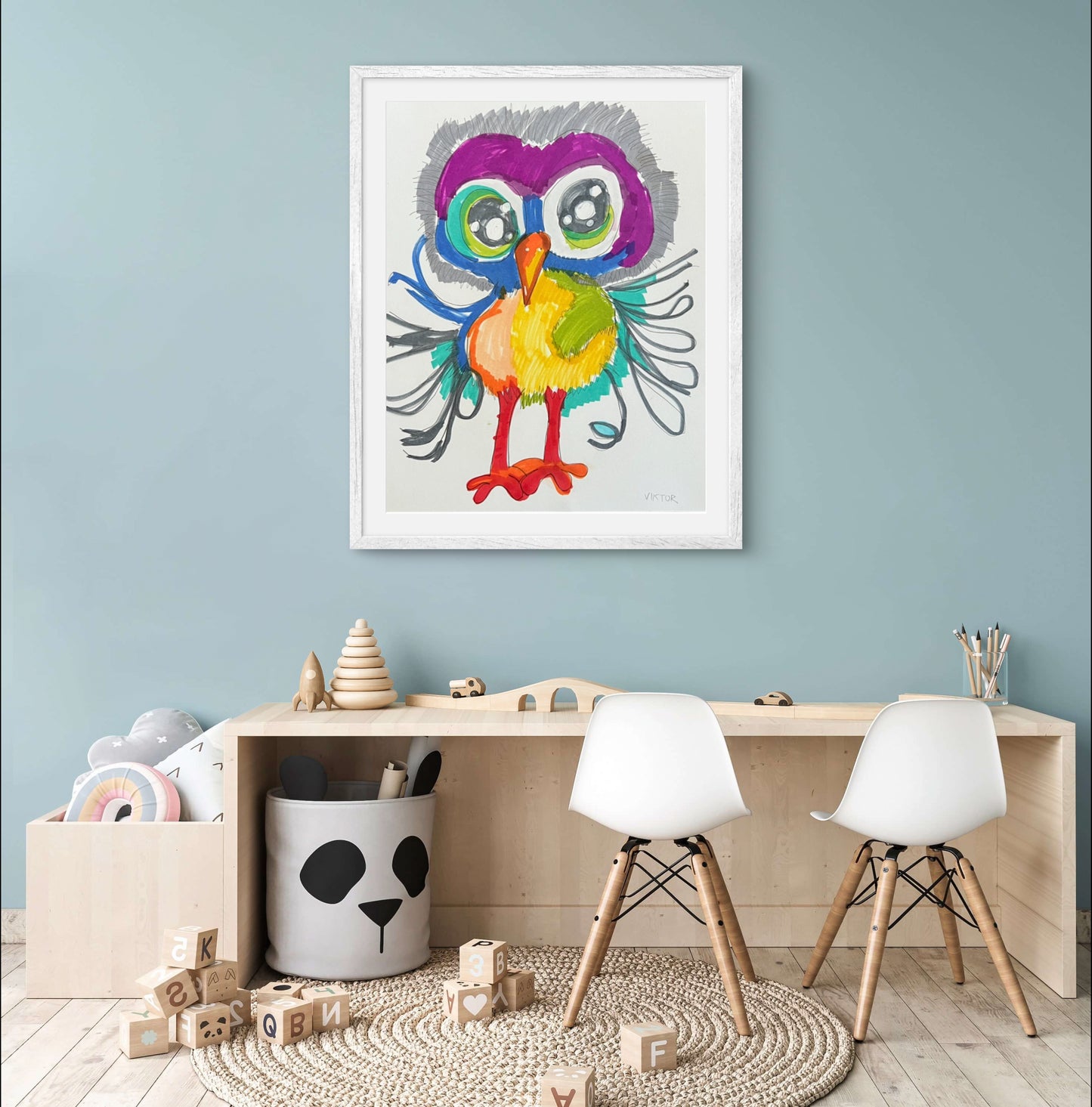 The Funny Bird III - Art Prints