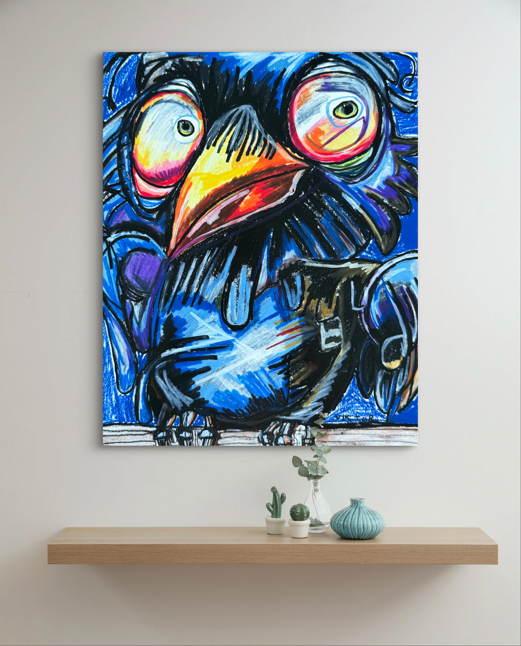 Edgar The Crow - Art Prints