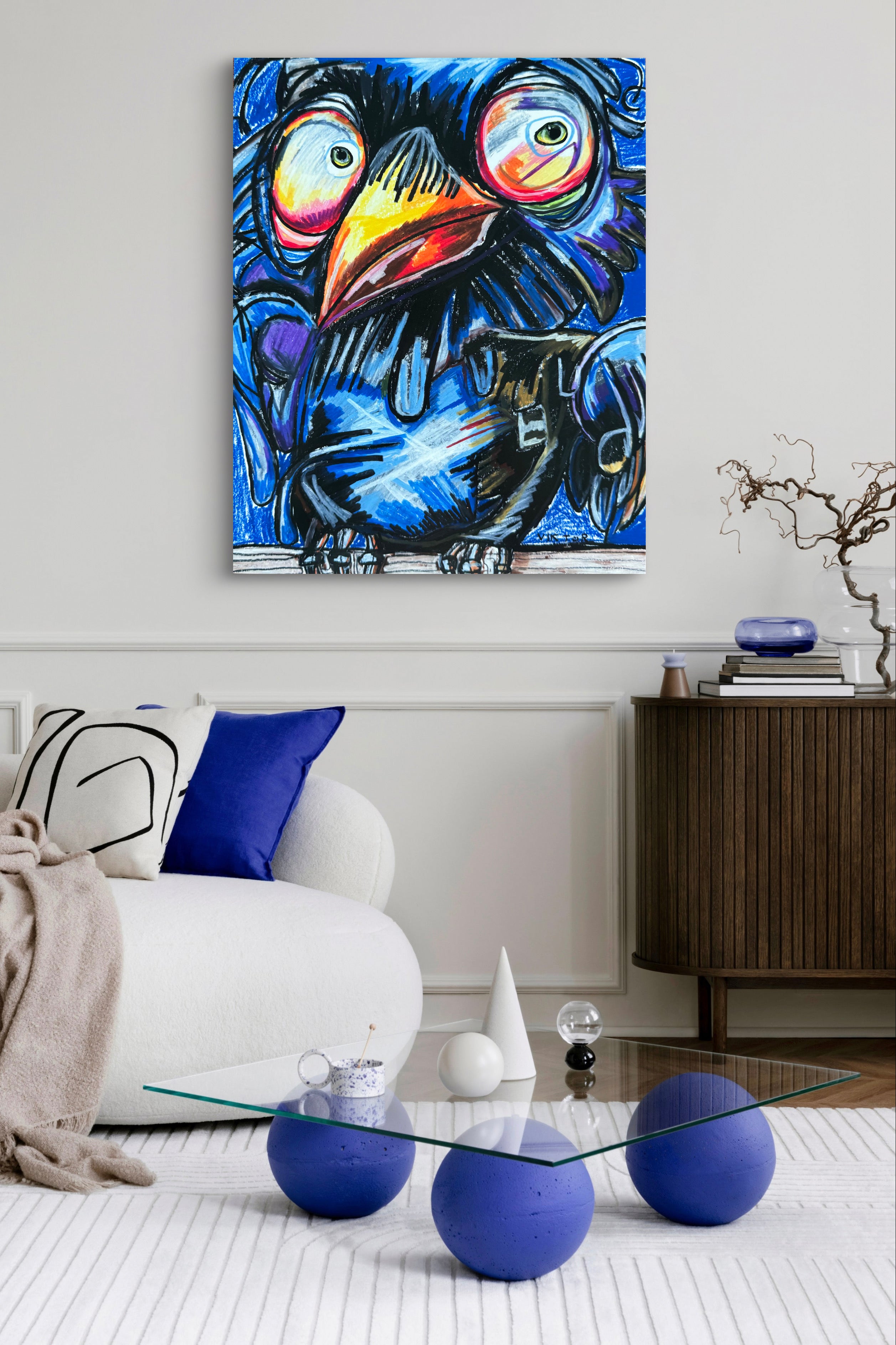 Edgar The Crow - Art Prints