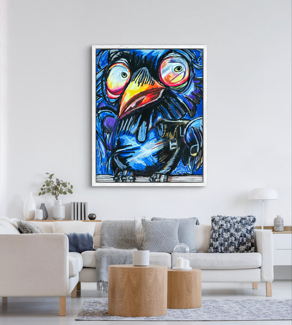 Edgar The Crow - Art Prints