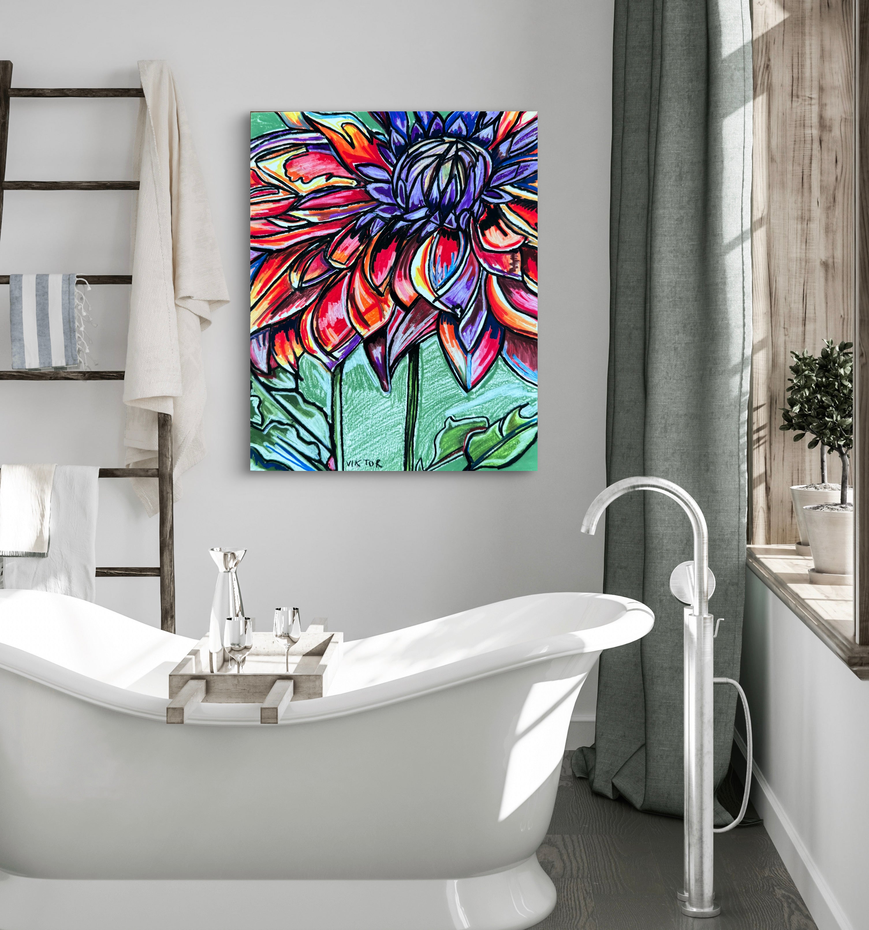 Dahlia - Art Prints