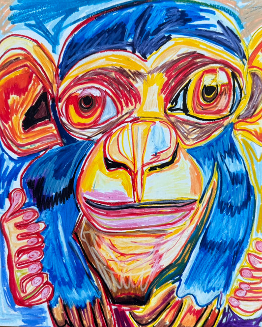 Kong the Monkey - Art Prints