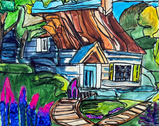 The Cottage - Art Prints