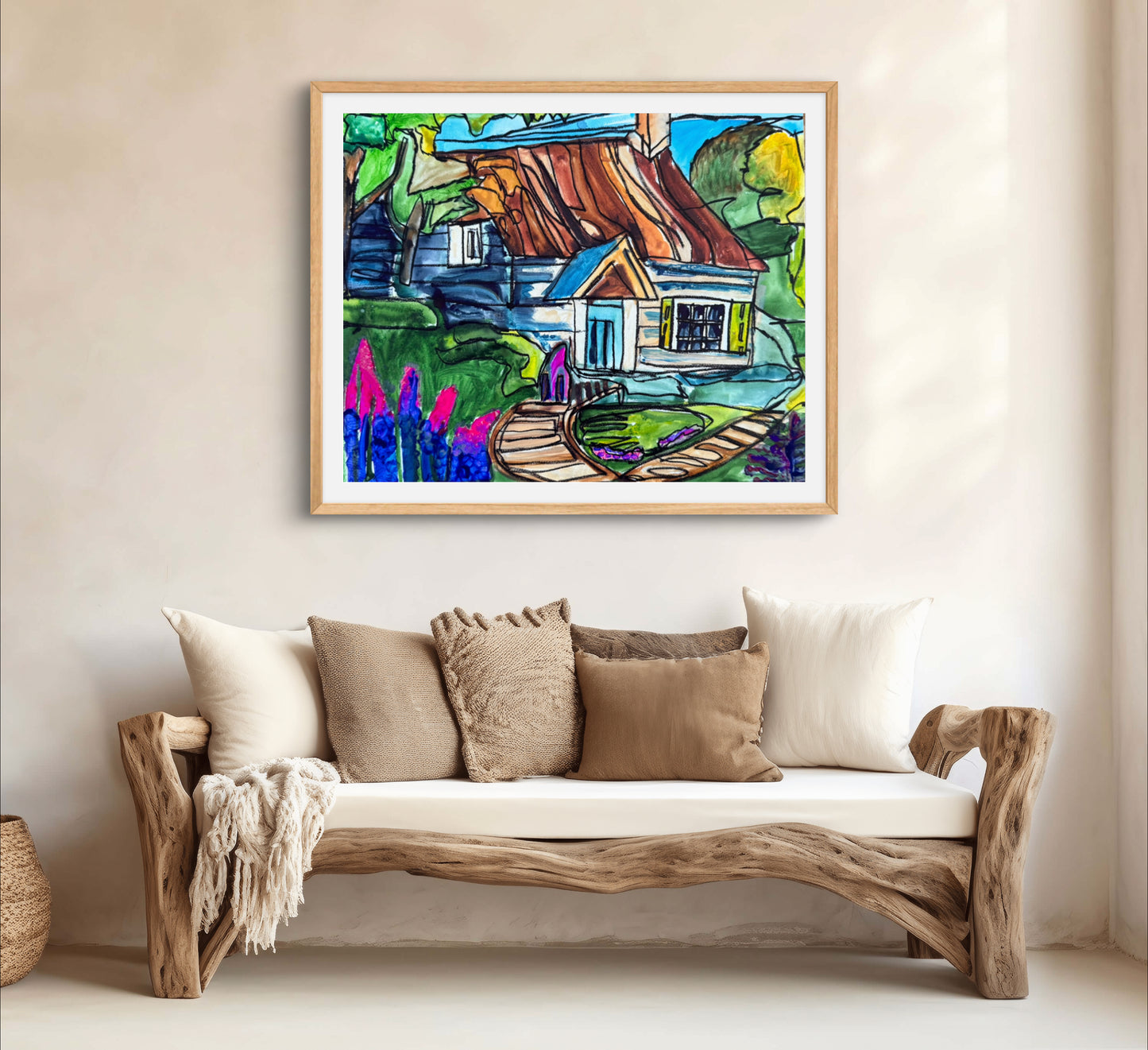 The Cottage - Art Prints