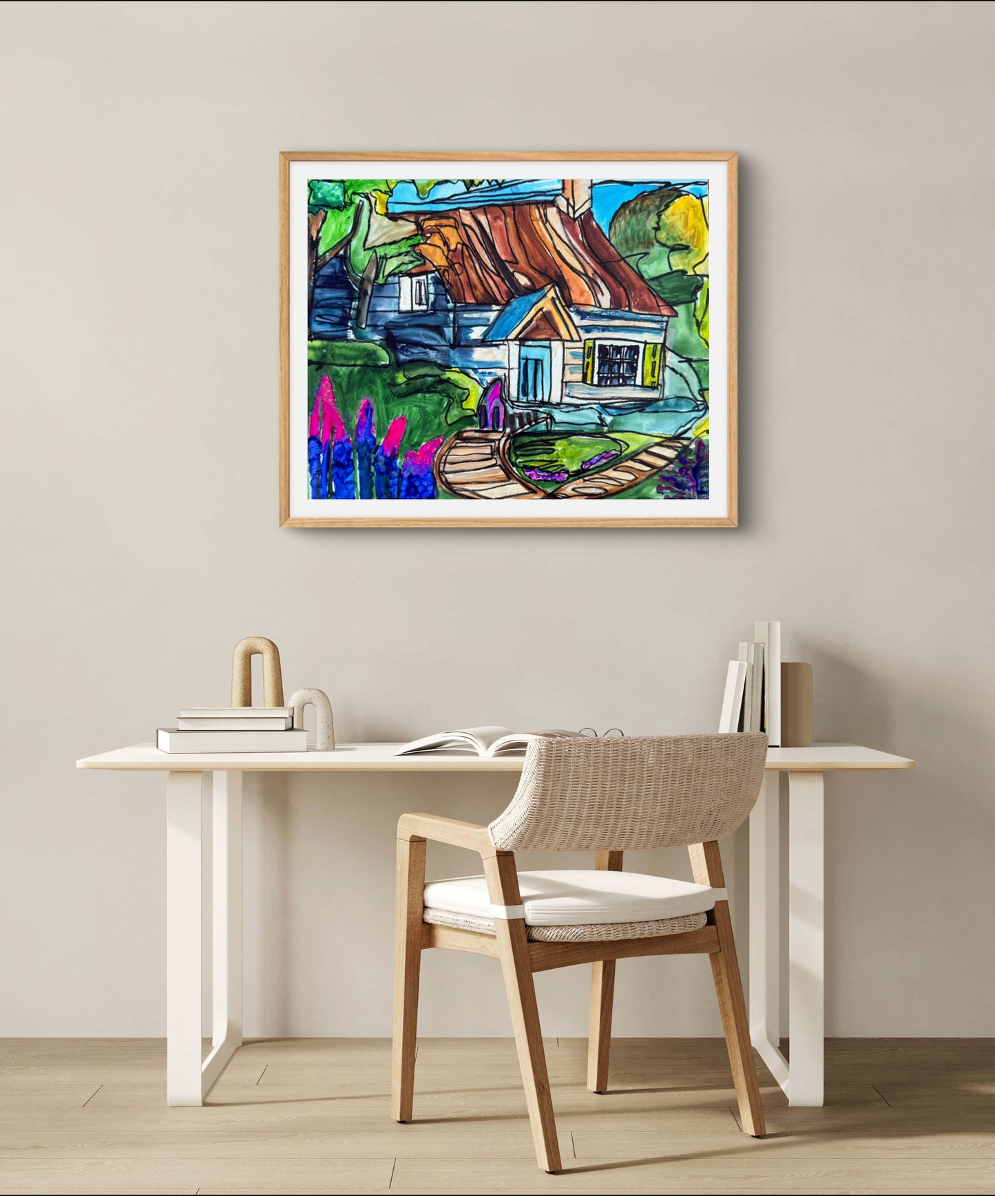 The Cottage - Art Prints