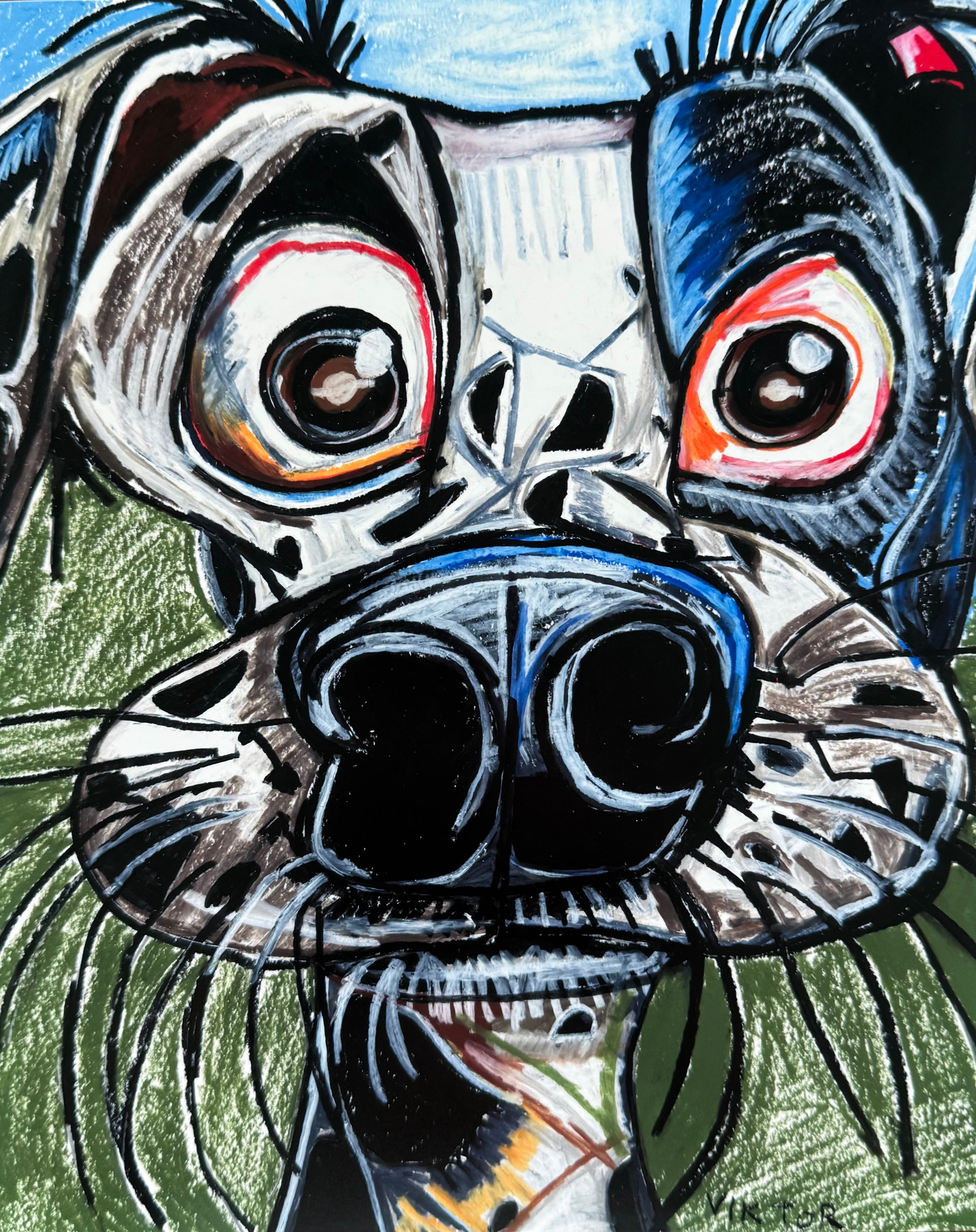 Funny Dalmatian - Art Prints