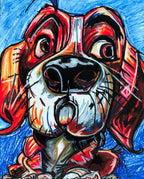 Funny Basset - Art Prints