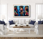 Wise Monkeys - Art Prints - Vichy's Art